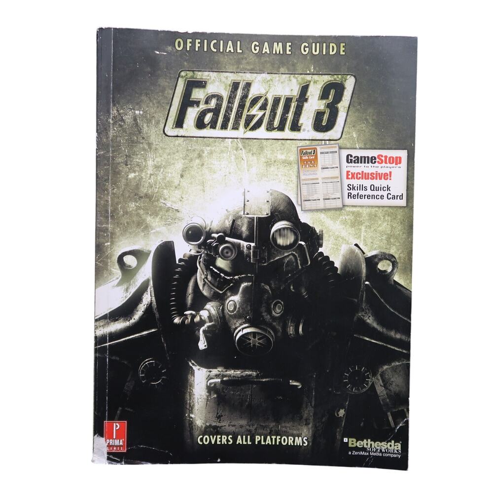 Prima Games Bethesda Fallout 3 Official Game Guide All Platforms 2008 READ